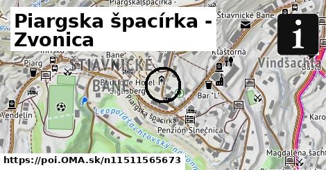 Piargska špacírka - Zvonica