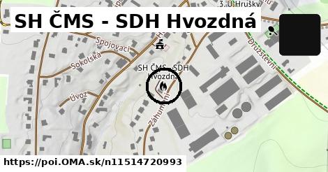 SH ČMS - SDH Hvozdná