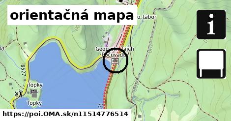 orientačná mapa