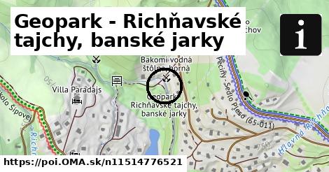 Geopark - Richňavské tajchy, banské jarky