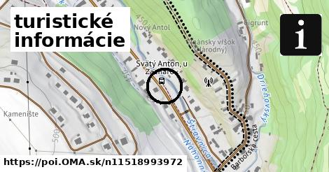 turistické informácie