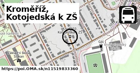 Kroměříž, Kotojedská k ZŠ