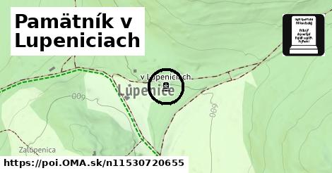 Pamätník v Lupeniciach