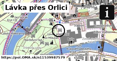 Lávka přes Orlici