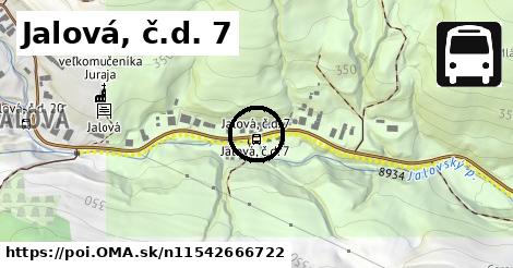 Jalová, č.d. 7