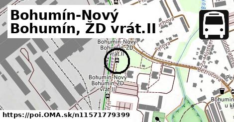 Bohumín-Nový Bohumín, ŽD vrát.II