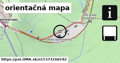 orientačná mapa