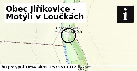 Obec Jiříkovice - Motýli v Loučkách