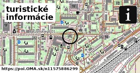 turistické informácie