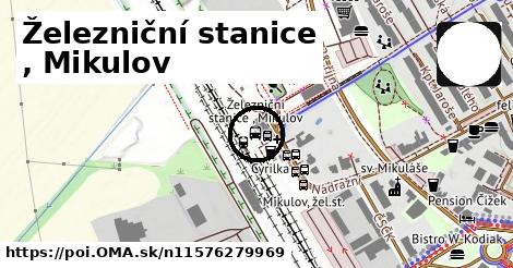 Železniční stanice , Mikulov