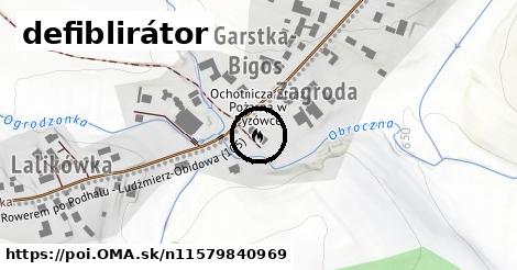 defiblirátor