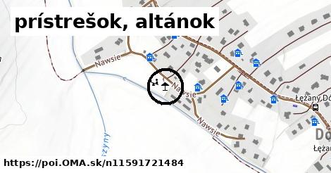 prístrešok, altánok