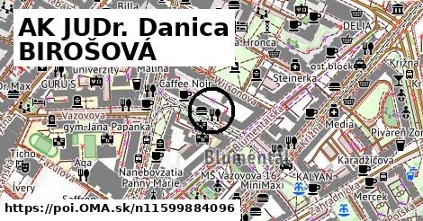 AK JUDr. Danica BIROŠOVÁ