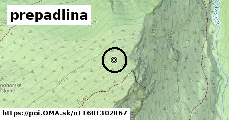 prepadlina