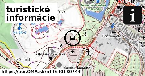 turistické informácie