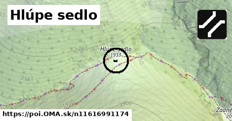 Hlúpe sedlo