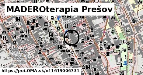 MADEROterapia Prešov