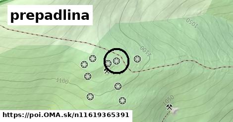 prepadlina