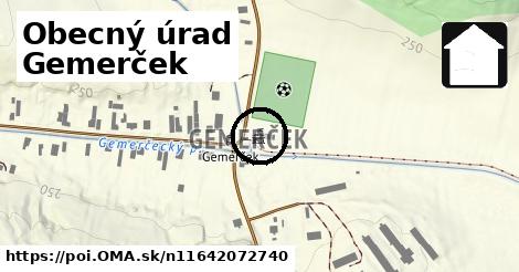 Obecný úrad Gemerček