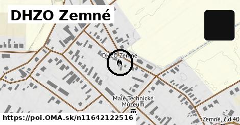 DHZO Zemné