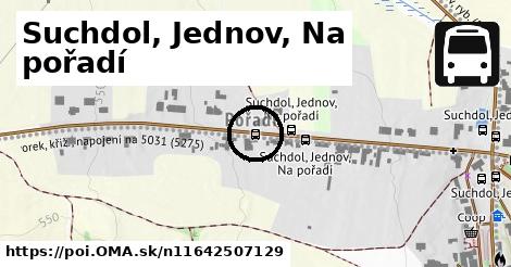 Suchdol, Jednov, Na pořadí