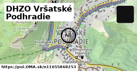 DHZO Vršatské Podhradie