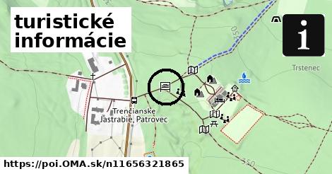 turistické informácie