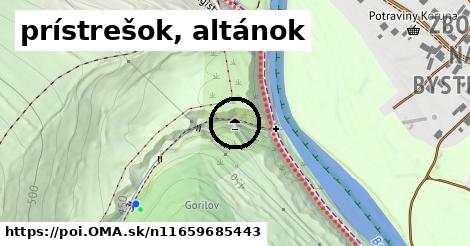 prístrešok, altánok