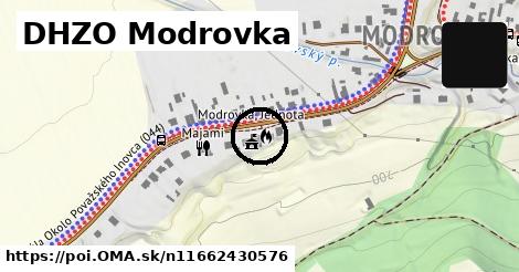 DHZO Modrovka