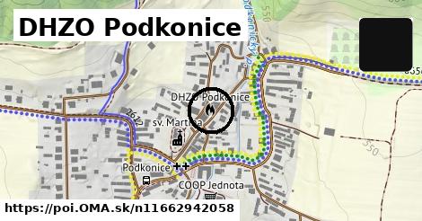 DHZO Podkonice