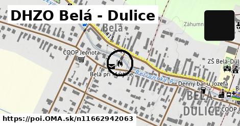 DHZO Belá - Dulice