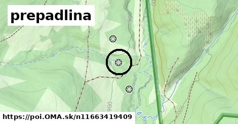 prepadlina