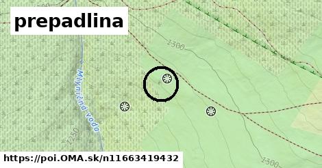 prepadlina