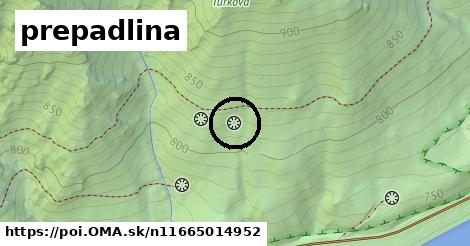 prepadlina