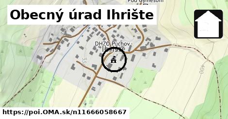 Obecný úrad Ihrište