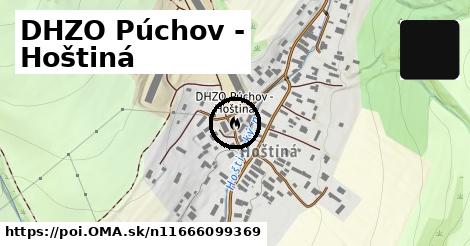 DHZO Púchov - Hoštiná