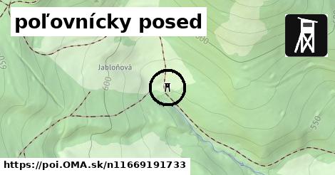 poľovnícky posed