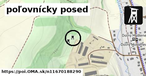 poľovnícky posed