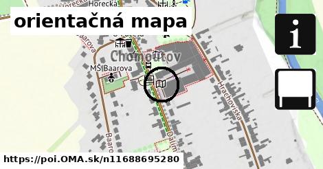 orientačná mapa