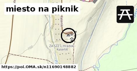 miesto na piknik