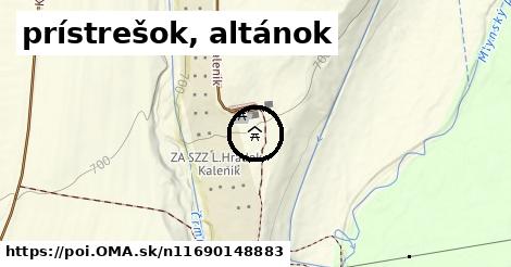 prístrešok, altánok