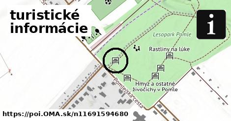 turistické informácie