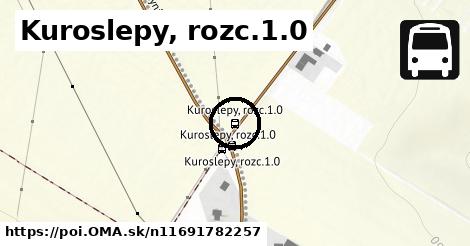 Kuroslepy, rozc.1.0