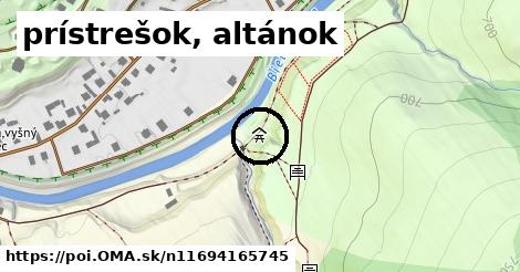 prístrešok, altánok