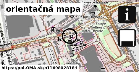 orientačná mapa