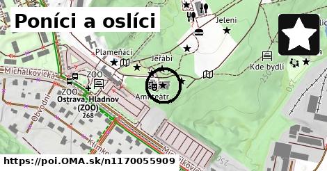 Poníci a oslíci