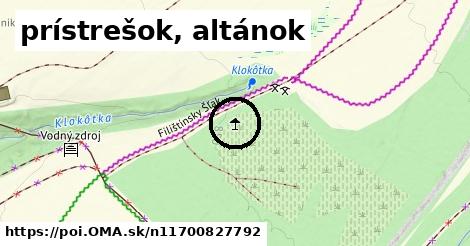 prístrešok, altánok