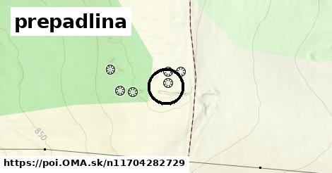 prepadlina