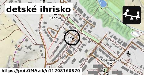 detské ihrisko