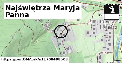 Najświętrza Maryja Panna